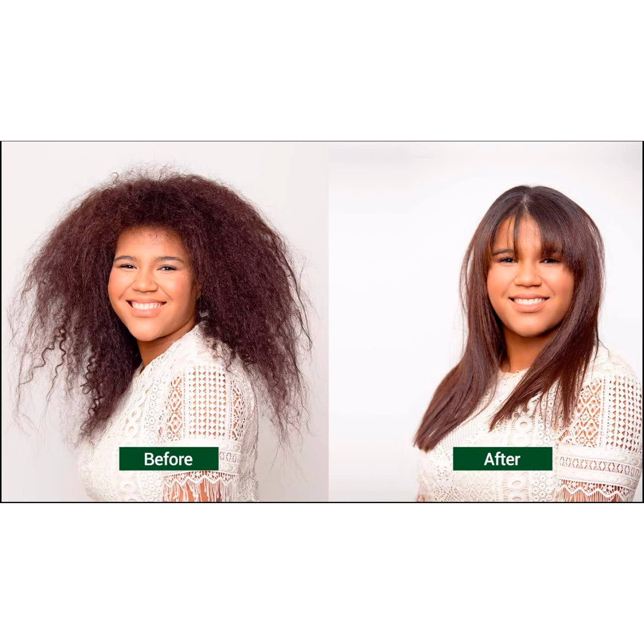 Lana Brasiles | Forest Protein Smoothing Hair Treatment For Afro Hair | Intense And Shiny Smooth Hair | 1000 ml / 33.8 fl.oz.