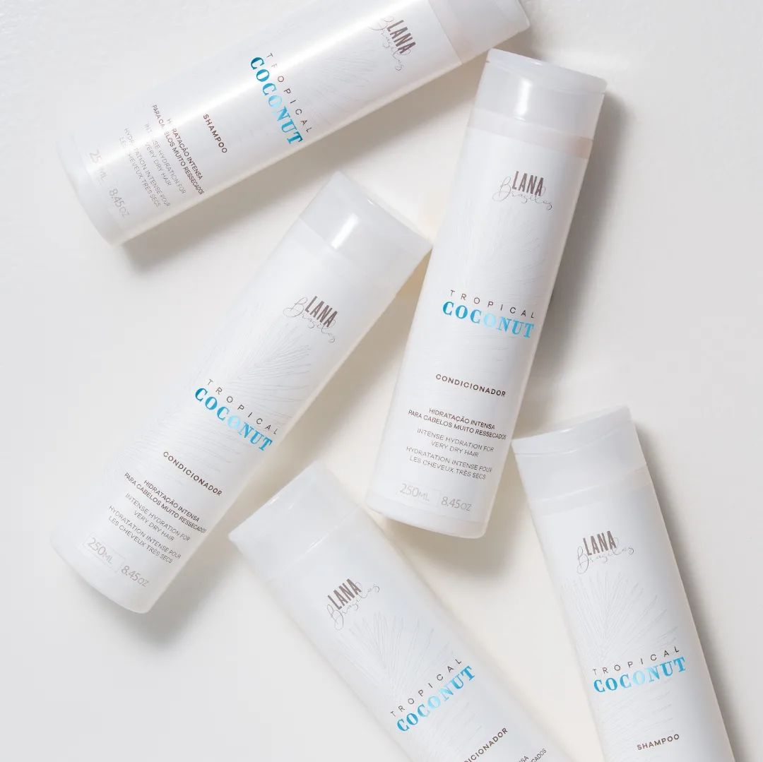 Lana Brasiles, Tropical Coconut, Shampoo For Hair, 250ml