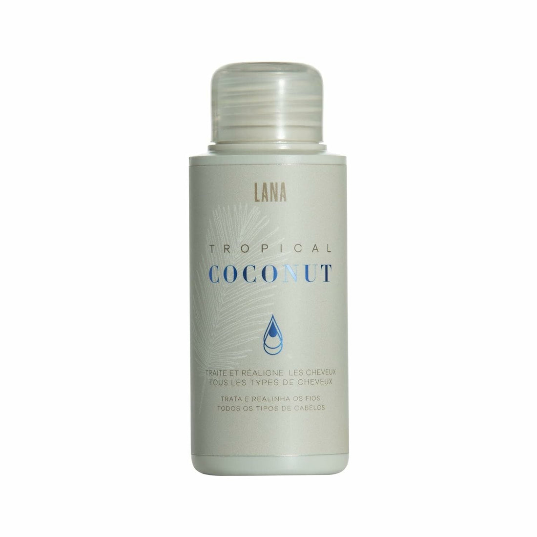 Lana Brasiles | Tropical Coconut Smoothing Hair Treatment | All Hair Types | Smooth And Natural | (100 ml / 3.38 fl.oz.)