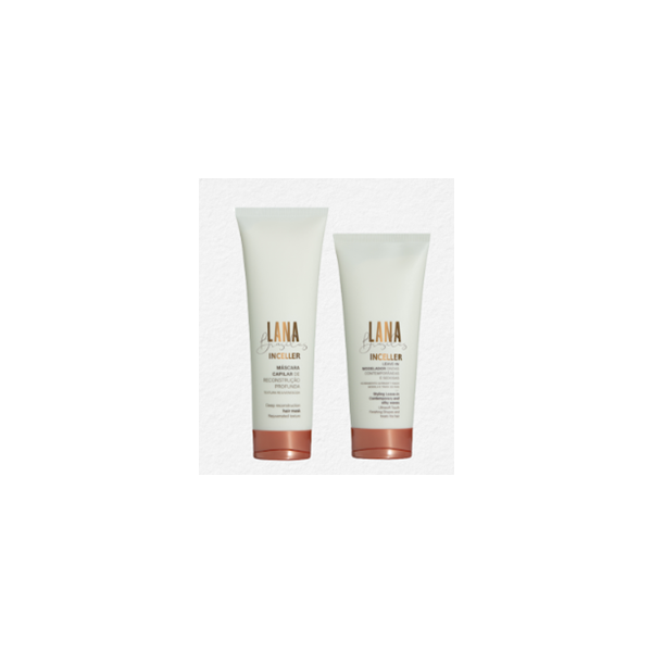 Lana Brasiles Renewal &amp; Design Finishing Kit – Leave-in 250ml + Hair Mask 200ml