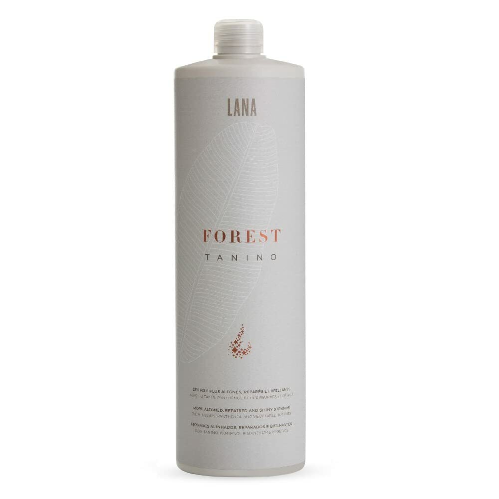 Lana Brasiles, Forest Tanino Smoothing Hair Treatment, All Hair Types, Smooth And Natural, 1000 ml / 33.8 fl.oz