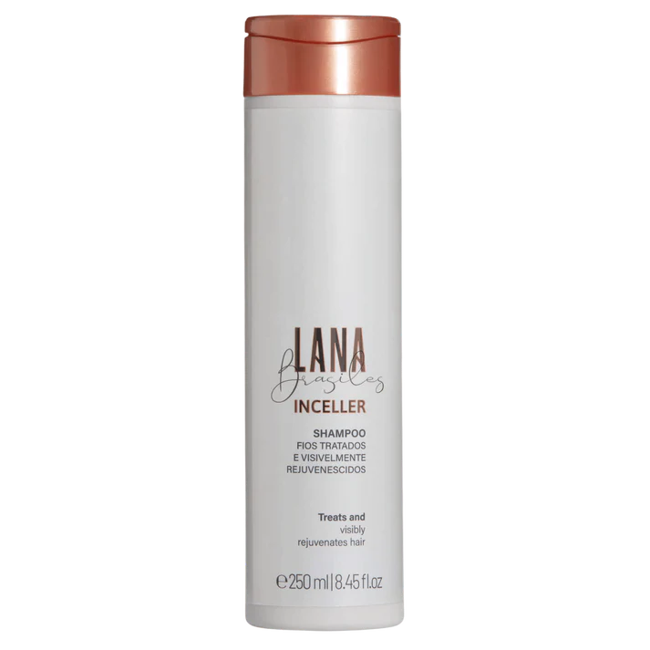 Lana Brasiles | Inceller Shampoo | Treats And Rejuvenates Hair | Shine And Softness | 250 ml / 8.45 fl.oz.