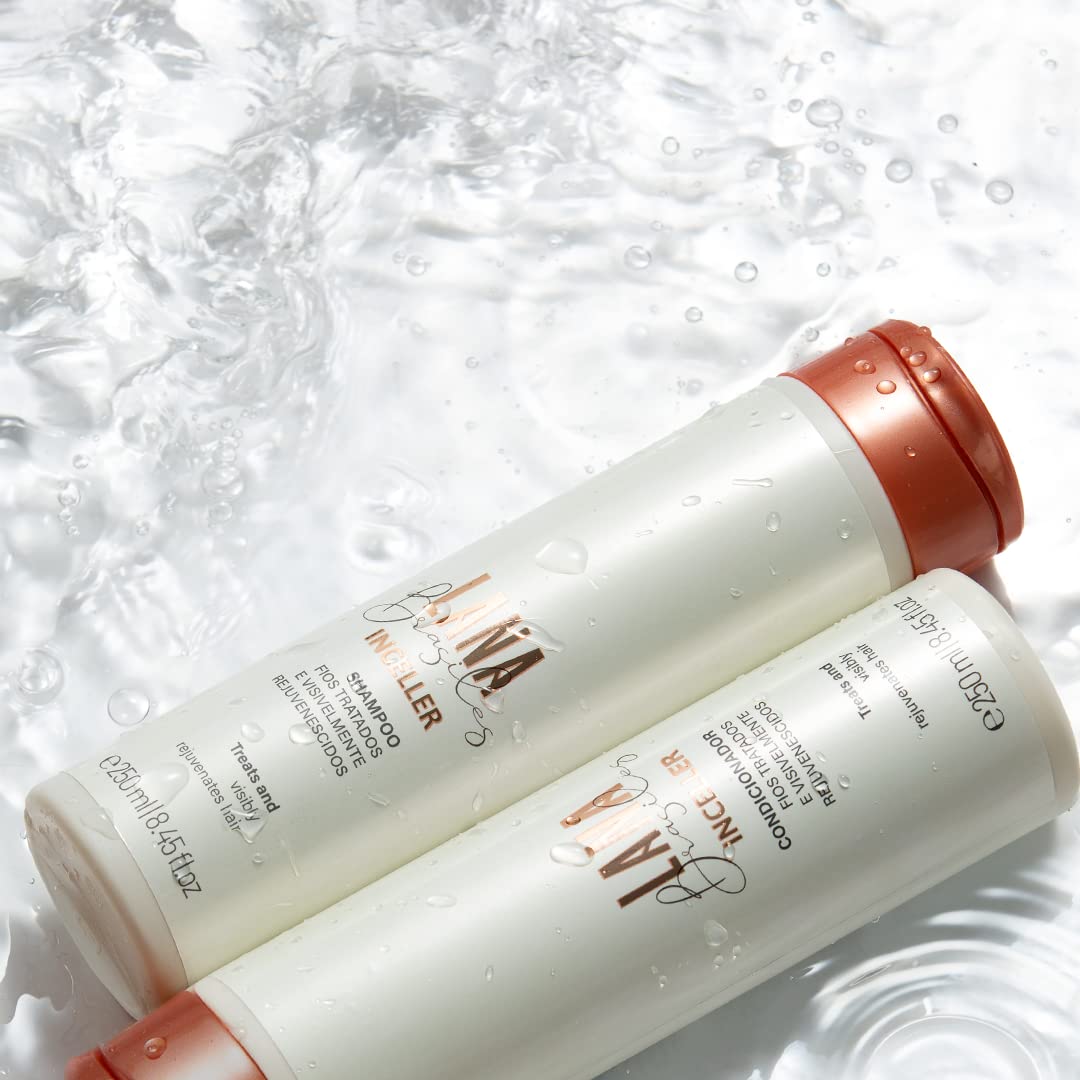 Lana Brasiles | Inceller Shampoo And Conditioner Duo | Treated And Visibly Rejuvenated Hair | (2x) 250 ml / 8.45 fl.oz. (Set of 2)